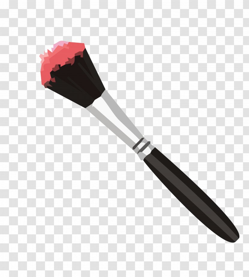 Makeup Brush Cosmetics - Coreldraw - Vector Transparent PNG