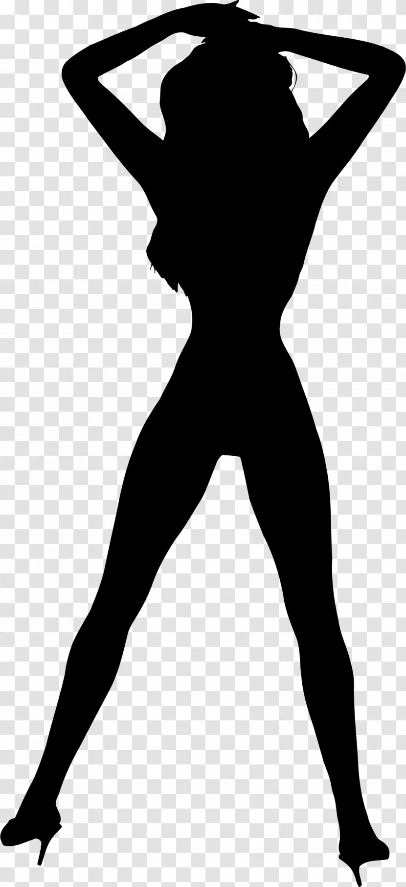 Silhouette Female Clip Art - Performing Arts - Heels Transparent PNG