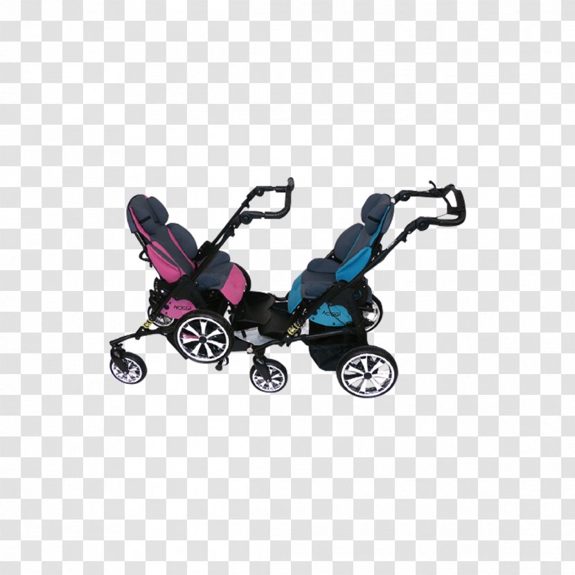 Baby Transport Tricycle Infant Twin Wheelchair - Vehicle - Steteskop Transparent PNG