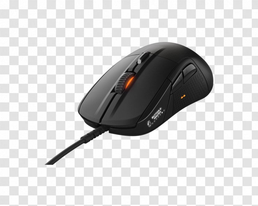 Computer Mouse SteelSeries Rival 700 Haptic Technology Steelseries 110 Gaming - 500 Transparent PNG