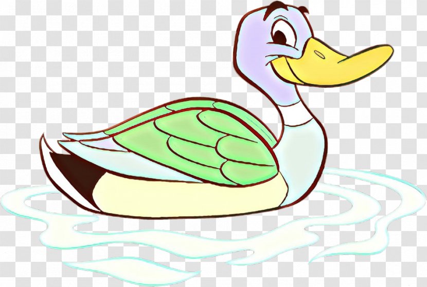 Duck Cartoon - Ducks Geese And Swans - Livestock Mallard Transparent PNG