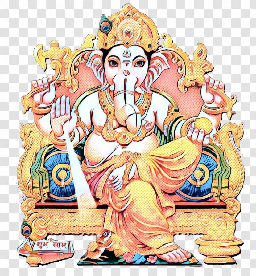 Cartoon Guru - Hindu Temple - Mythology Transparent PNG