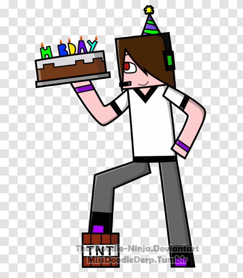 Minecraft Drawing Doodle Art - Watercolor - Birthday Transparent PNG