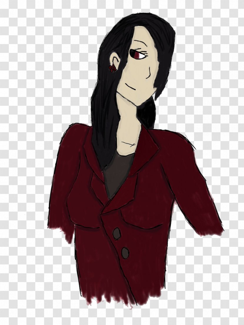 Black Hair Maroon Brown Homo Sapiens - Cartoon - Lilith Transparent PNG