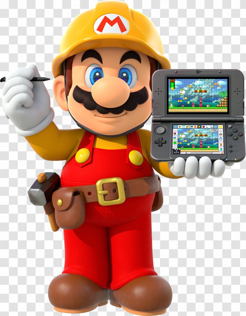 Super Mario Maker Bros. Galaxy Wii - Figurine Transparent PNG