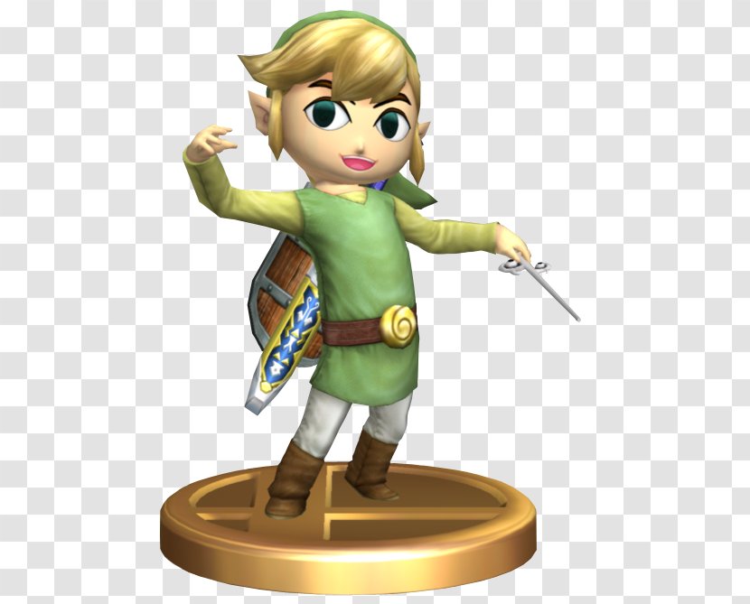Super Smash Bros. Brawl For Nintendo 3DS And Wii U Link The Legend Of Zelda: Skyward Sword - Video Game - Trophy Transparent PNG