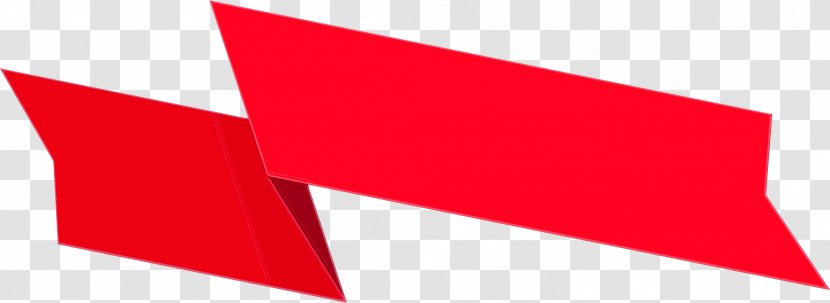 Red Line Material Property Clip Art Rectangle - Flag - Logo Transparent PNG