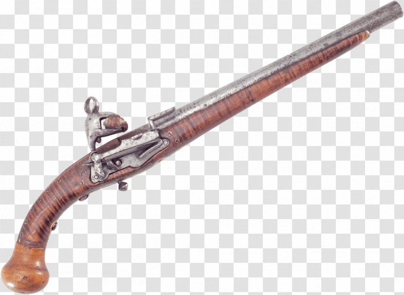Trigger Firearm Miquelet Lock Gun Barrel Flintlock - Watercolor - Circassian Transparent PNG