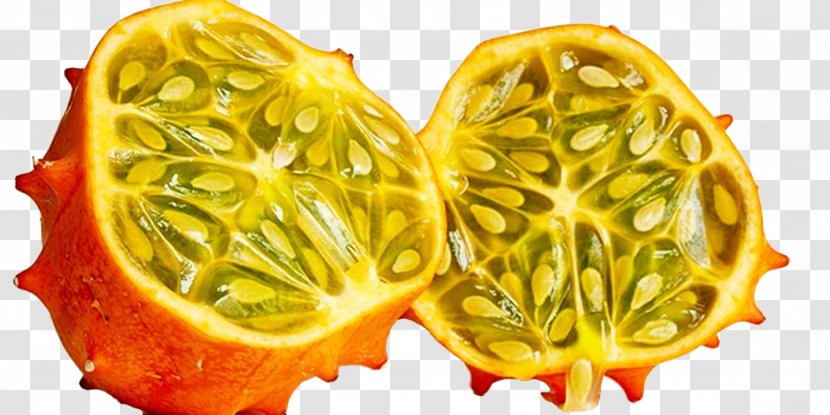 Horned Melon Cucumber Muskmelon Seed Fruit - Sweet And Delicious Transparent PNG