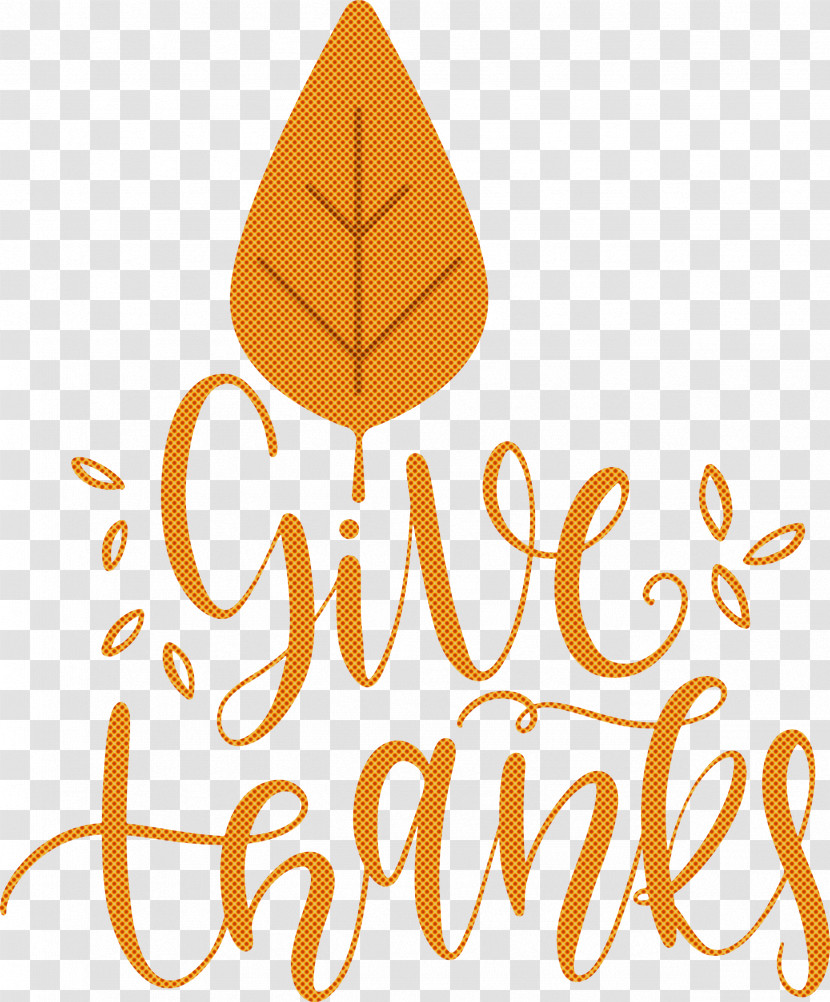 Give Thanks Autumn Thanksgiving Transparent PNG