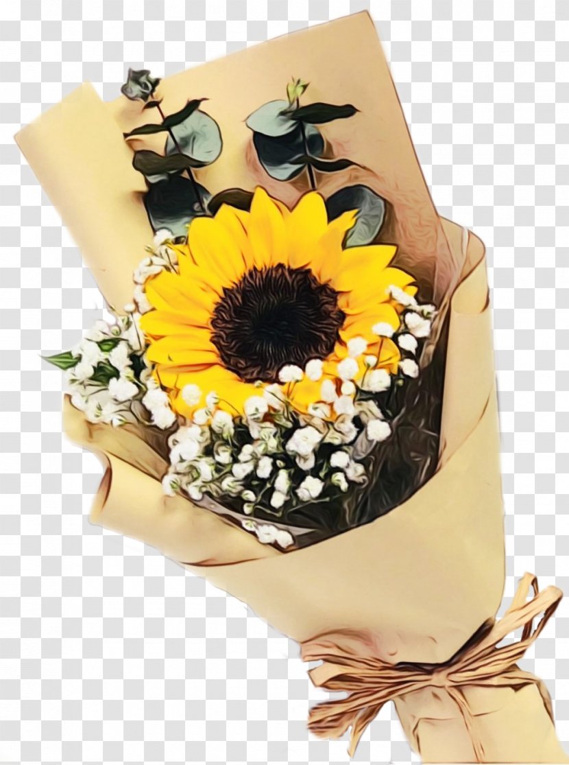 Sunflower - Yellow - Gerbera Petal Transparent PNG
