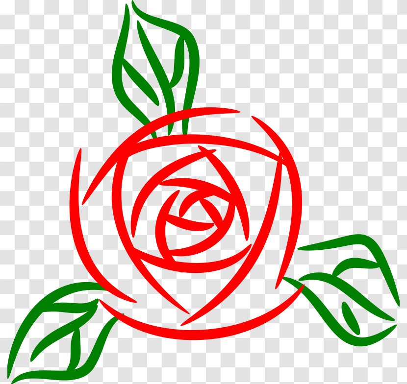 Drawing Rose Line Art Clip - Sticky Note Clipart Transparent PNG