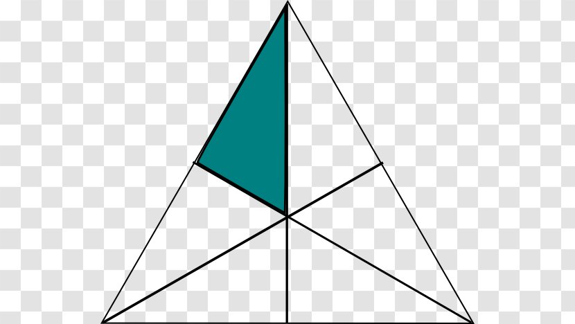 Triangle Fraction Shape Drawing Clip Art - Green - Shaded Transparent PNG