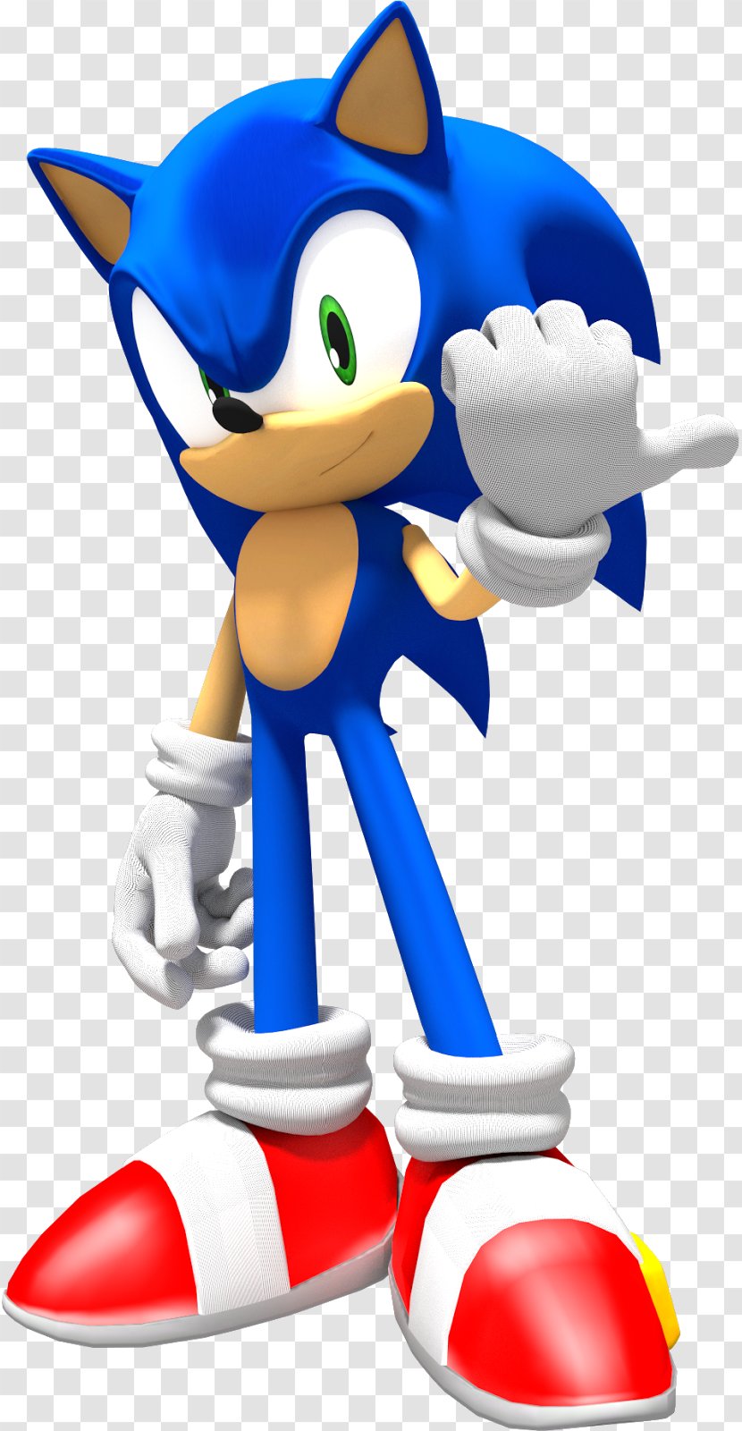 Sonic The Hedgehog 3 3D Chaos Heroes - Action Figure Transparent PNG