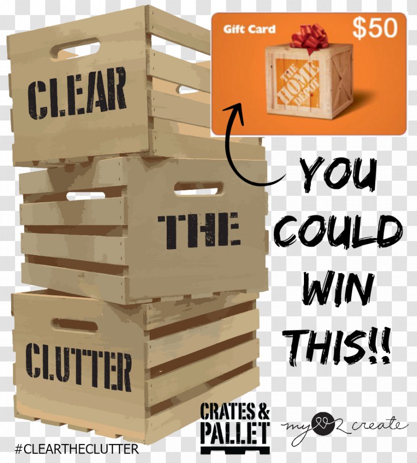 Box The Home Depot Cardboard Gift Card Transparent PNG