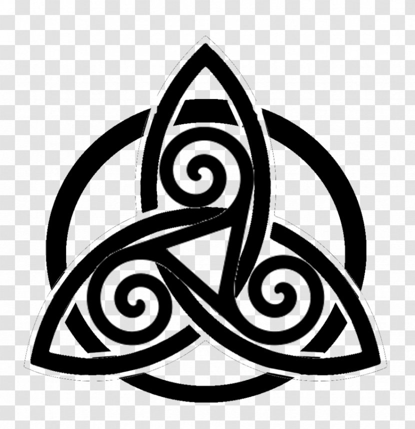 Triple Goddess Symbol Triquetra Wicca Celtic Knot - Artwork Transparent PNG