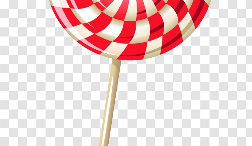 Lollipop Candy Cane Stick Clip Art - Red - Clipart Background Transparent PNG