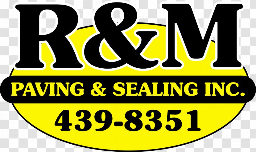 R & M Paving Sealing Pavement Logo Lockport Street - Brand - Rm Transparent PNG