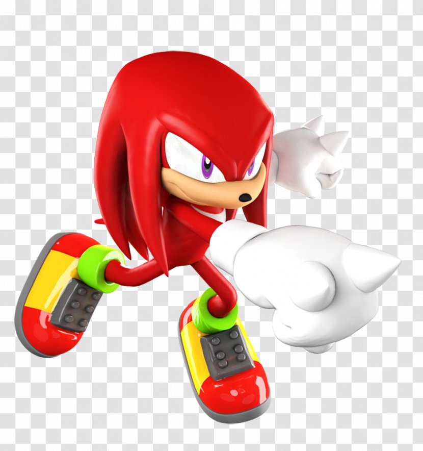 Sonic & Knuckles The Hedgehog 3 Heroes Echidna Free Riders - Action Figure Transparent PNG