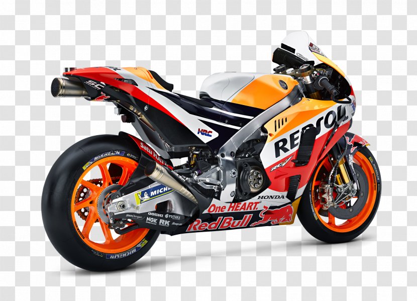 2018 MotoGP Season Repsol Honda Team 2017 RC213V Motor Company - Wheel - Motorcycle Transparent PNG
