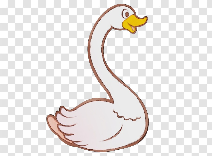 Duck Goose Swans Cartoon The Magic Swan Geese Transparent PNG