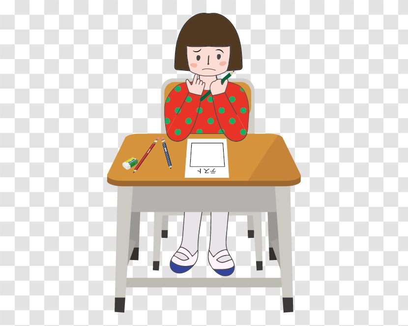 Table Desk Chair School - Furniture Transparent PNG