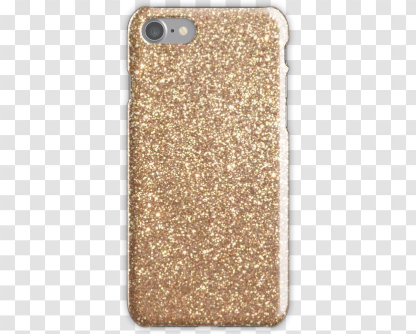 Metallic Color Glitter Art Gold - Mobile Phone Case Transparent PNG