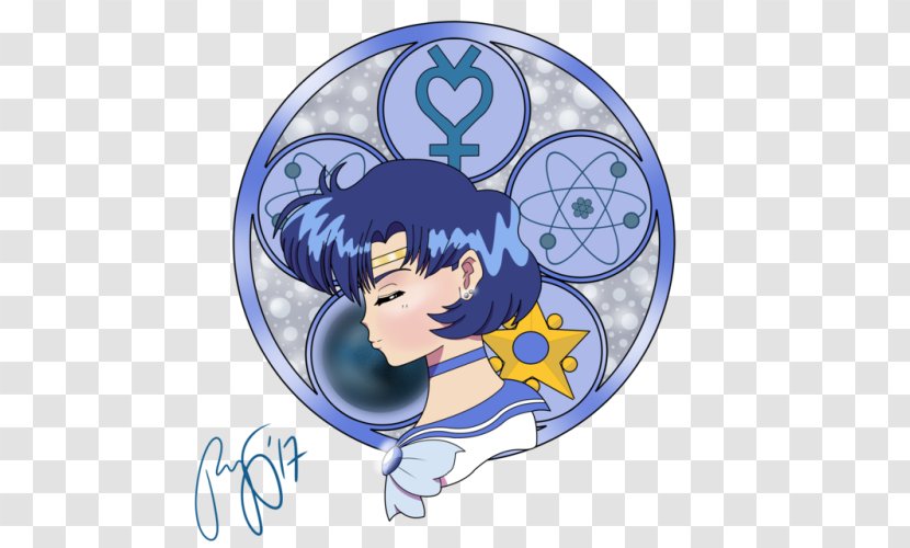 Sailor Mercury Uranus Moon Jupiter Venus - Heart Transparent PNG