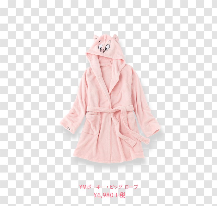 Robe Fur Clothing Coat - Outerwear - Porky Pig Transparent PNG