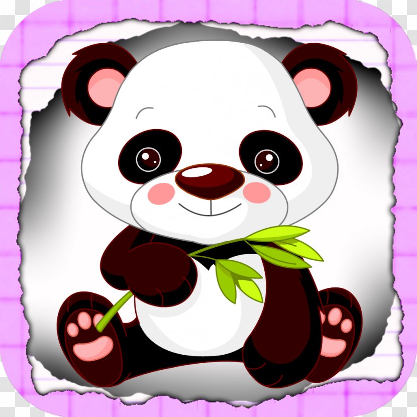 Giant Panda Baby Pandas Bear Red Clip Art - Cartoon Transparent PNG
