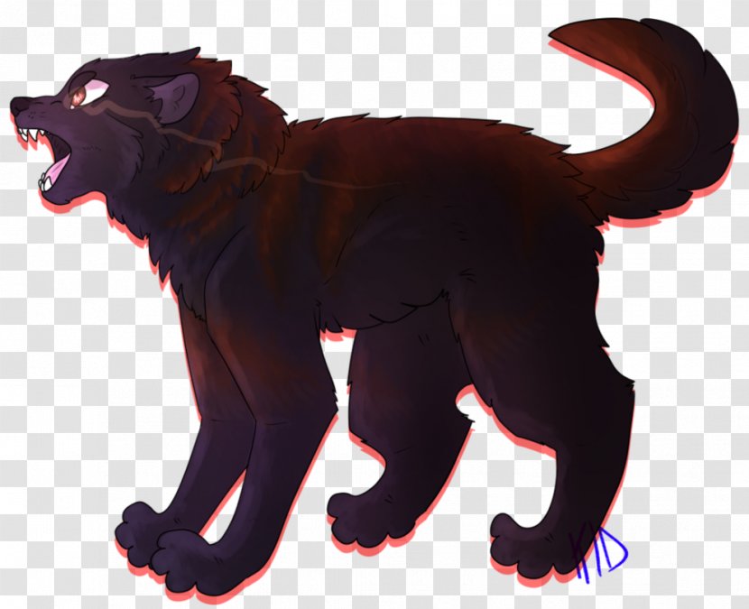 Black Cat Cougar Dog Canidae - Like Mammal Transparent PNG