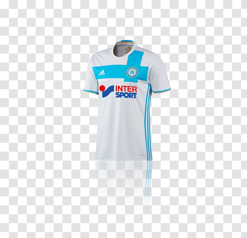 Olympique De Marseille France Ligue 1 Jersey Football - T Shirt Transparent PNG