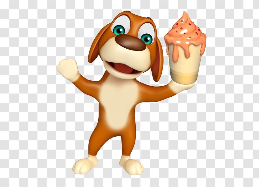 Dog Stock Photography Illustration - Like Mammal - The Puppy Takes Ice Cream Transparent PNG