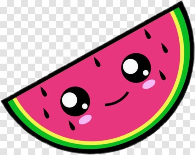 Clip Art Drawing Watermelon Vector Graphics - Cuteness - Cartoon Transparent PNG