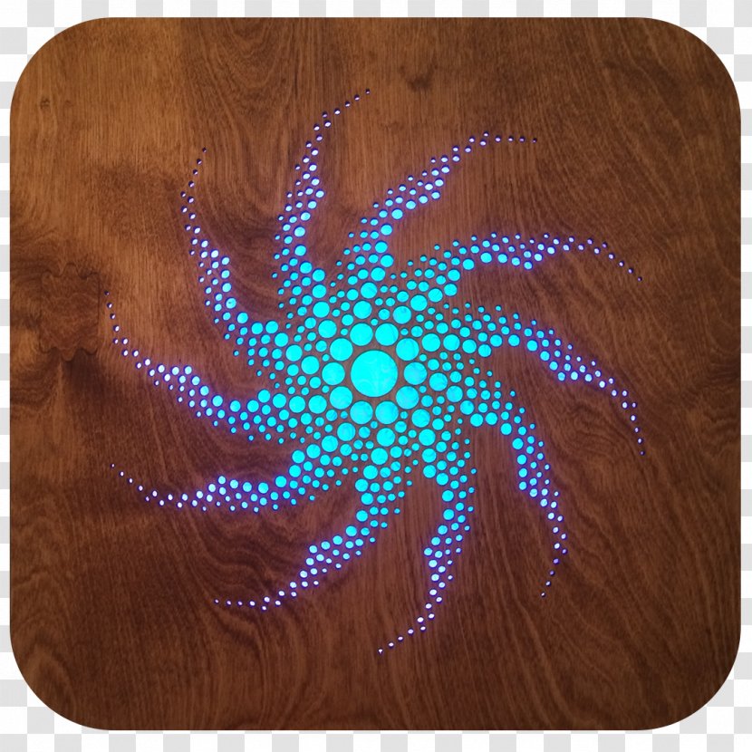 Cobalt Blue Invertebrate - Electric - Spiral Light Transparent PNG