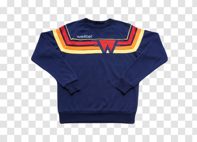 T-shirt Sleeve Weezer Hoodie Sweater Transparent PNG