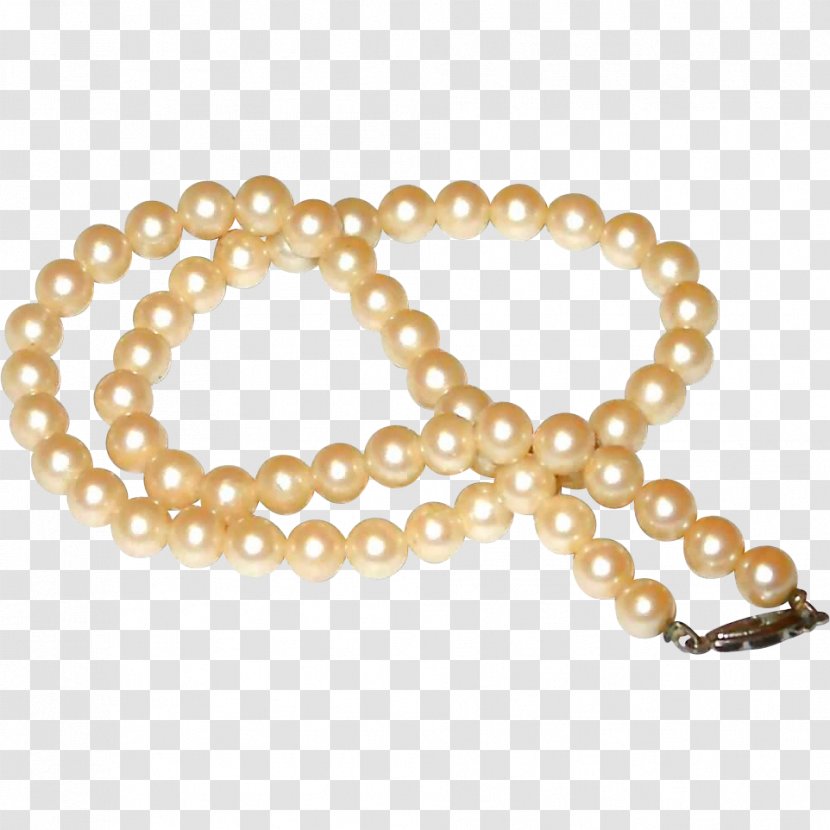 Pearl Necklace Bead Material Transparent PNG