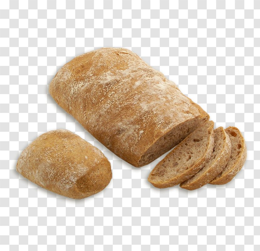 Rye Bread Graham Ciabatta Sourdough Brown - Loaf Transparent PNG