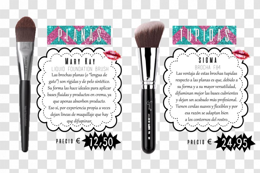 Makeup Brush Cosmetics Font - Mary Kay Transparent PNG