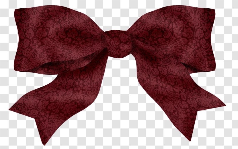 Red Maroon Shoelace Knot - Bow Decoration Transparent PNG