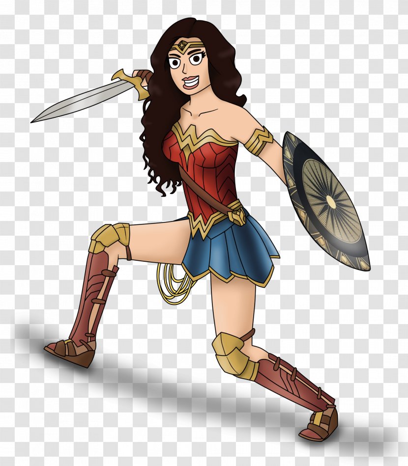 Wonder Woman DC Comics Art Film - Fictional Character - Gal Gadot Transparent PNG
