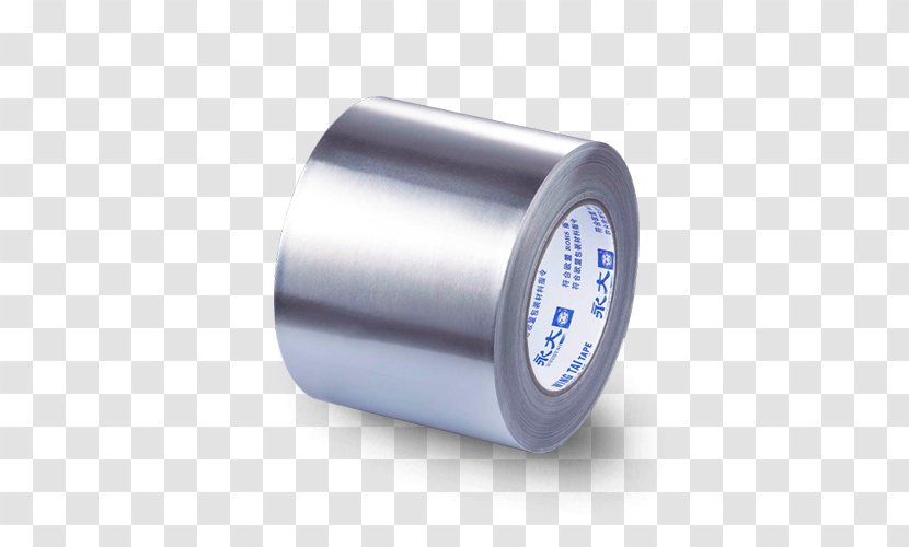 Cylinder - Aluminum Foil Transparent PNG