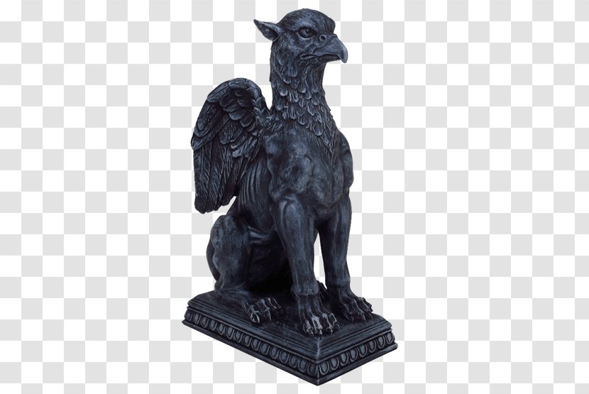 Statue Figurine Bronze Sculpture Gargoyle - Griffin Transparent PNG