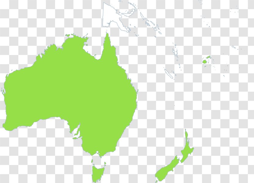 Australia World Map Contour Line - Leaf Transparent PNG