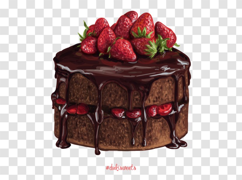 Chocolate Cake Birthday Layer Cupcake Red Velvet - Sachertorte Transparent PNG
