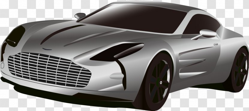 Aston Martin DBS V12 Sports Car Vantage - Dbs - Vector Transparent PNG