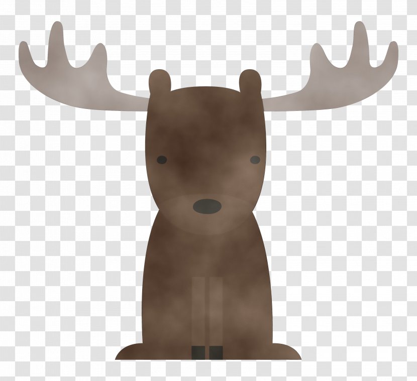 Reindeer - Animal Figure - Deer Figurine Transparent PNG