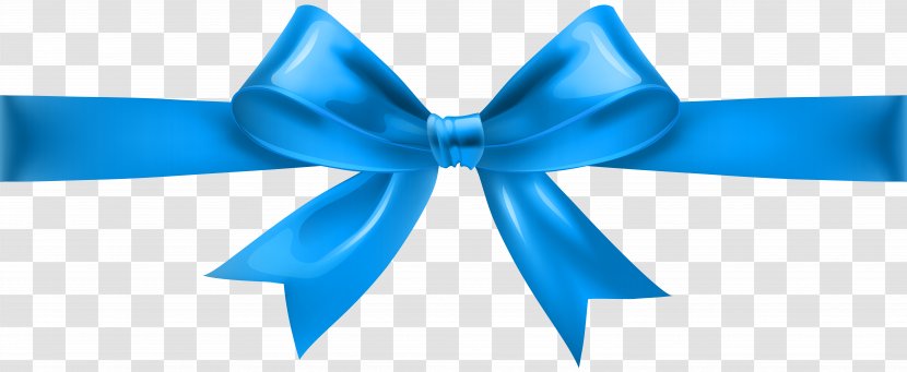 Ribbon Blue Clip Art - Color - Tie Transparent PNG