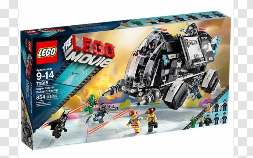 Amazon.com President Business LEGO 70815 The Movie Super Secret Police Dropship Drop Shipping - Toy Transparent PNG