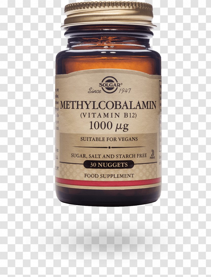 Dietary Supplement Methylcobalamin Vitamin B-12 Tablet - B12 Transparent PNG